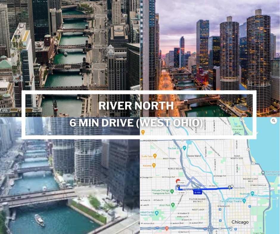 Stylish 2Br Urban Retreat In River West Chicago Esterno foto