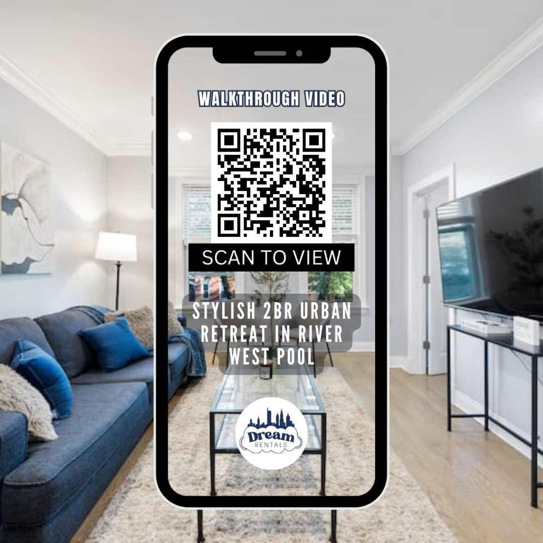 Stylish 2Br Urban Retreat In River West Chicago Esterno foto